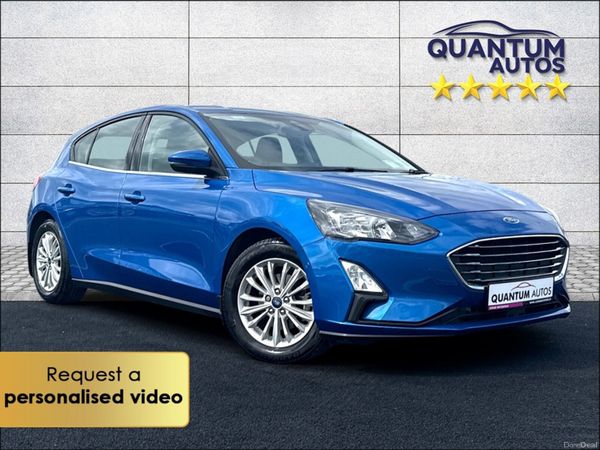 Ford Focus Hatchback, Petrol, 2020, Blue