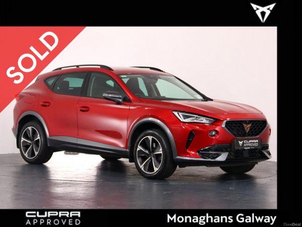 Cupra Formentor SUV, Petrol, 2023, Red