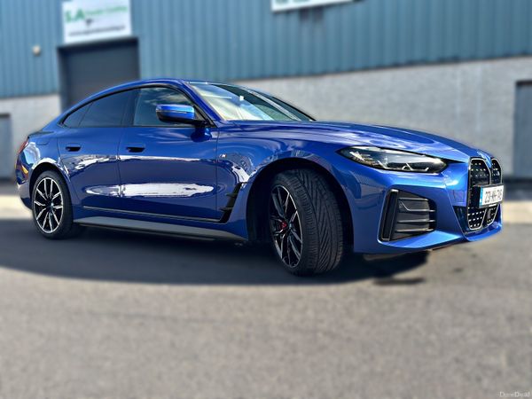 BMW i4 Saloon, Electric, 2023, Blue