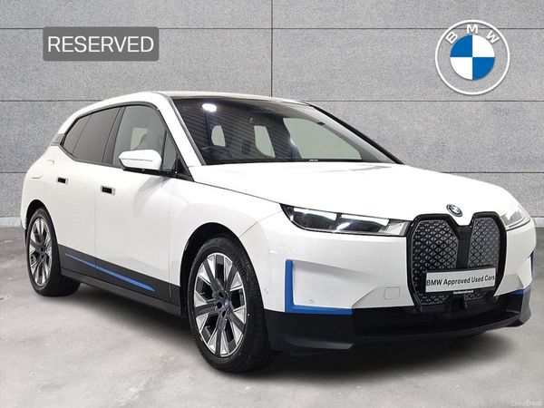BMW iX SUV, Electric, 2022, White