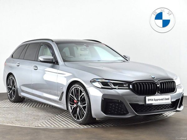 BMW 5-Series Estate, Diesel, 2024, Grey
