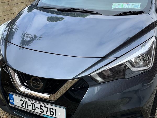 Nissan Micra Hatchback, Petrol, 2021, Grey