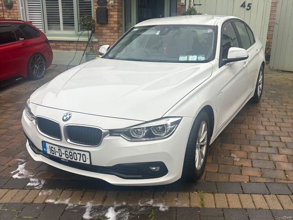 BMW 3-Series Saloon, Petrol Plug-in Hybrid, 2016, White
