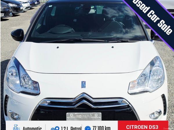 Citroen DS 3 Hatchback, Petrol, 2014, White