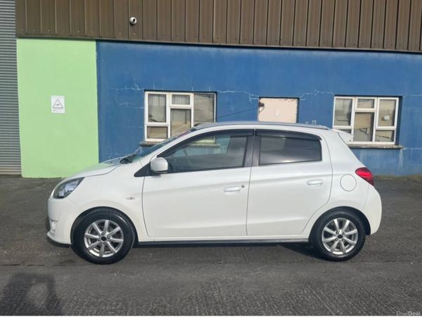 Mitsubishi Mirage Hatchback, Petrol, 2012, White