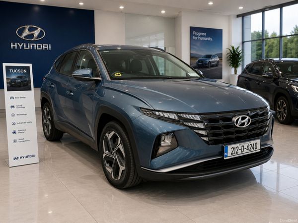 Hyundai Tucson SUV, Petrol Plug-in Hybrid, 2021, Blue
