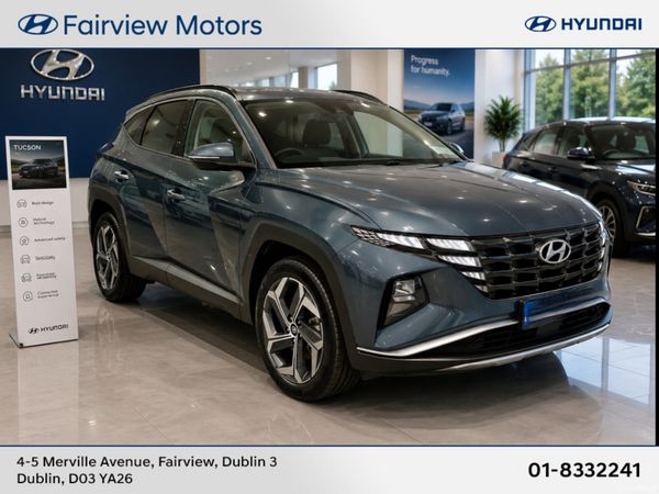 Hyundai Tucson SUV, Petrol Plug-in Hybrid, 2023, Blue