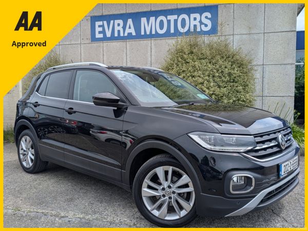 Volkswagen T-Cross Estate, Petrol, 2020, Black