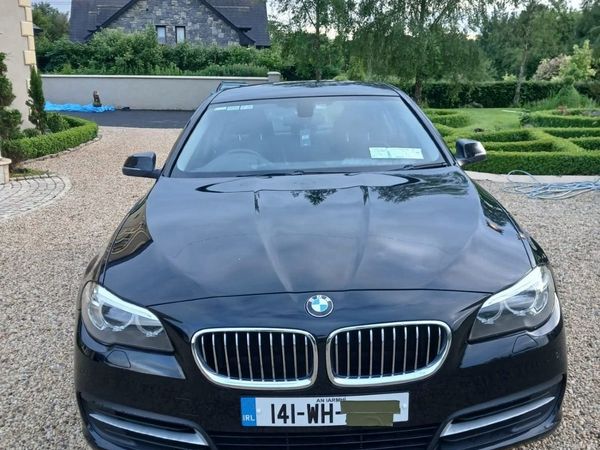 BMW 5-Series Saloon, Diesel, 2014, Black