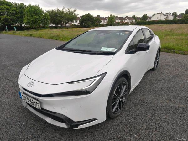 Toyota Prius Hatchback, Petrol Hybrid, 2023, White
