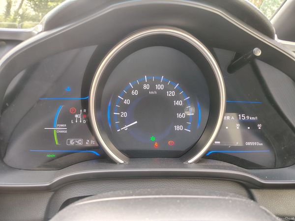 Honda Fit Hatchback, Petrol Hybrid, 2014, Black