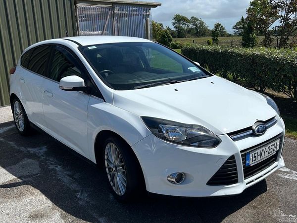 Ford Focus Hatchback, Diesel, 2015, White