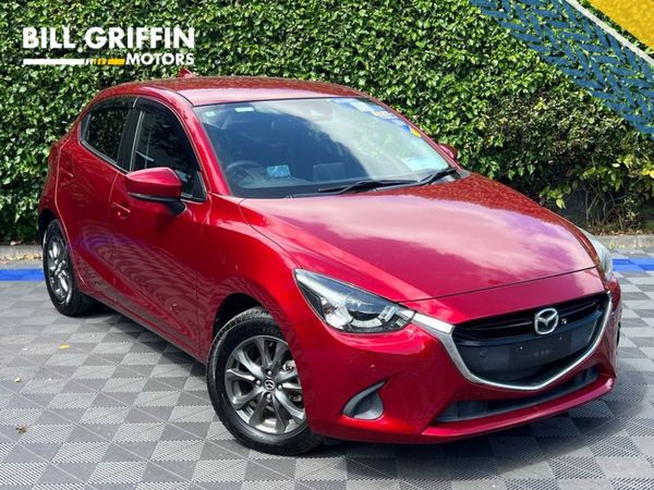 Mazda Demio Hatchback, Petrol, 2018, Red