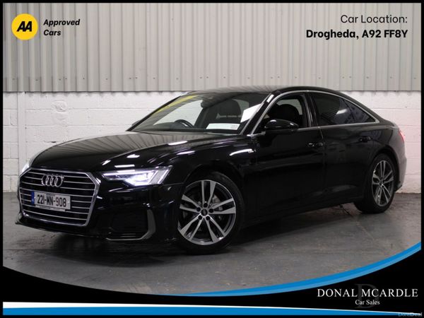 Audi A6 Saloon, Diesel, 2022, Black