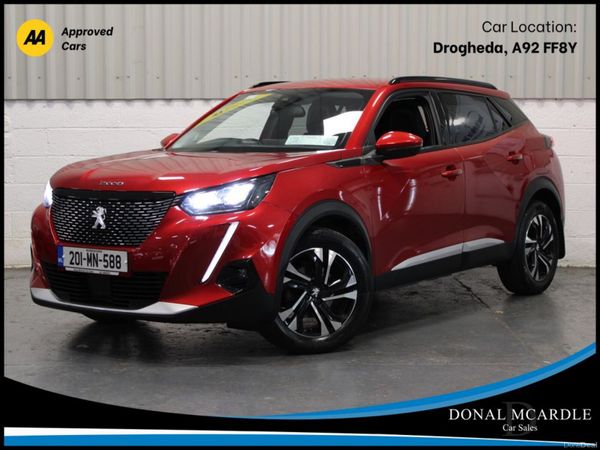Peugeot 2008 MPV, Diesel, 2020, Red