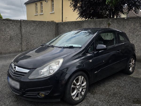 Opel Corsa Hatchback, Petrol, 2007, Black