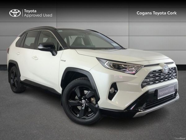 Toyota RAV4 SUV, Petrol Hybrid, 2022, White