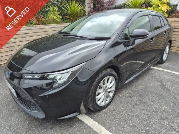 Toyota Corolla Estate, Petrol Hybrid, 2020, Black