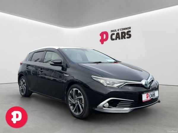 Toyota Auris Hatchback, Petrol Hybrid, 2017, Black