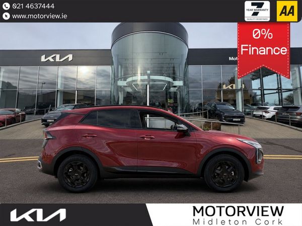 Kia Sportage SUV, Petrol Hybrid, 2026, Red