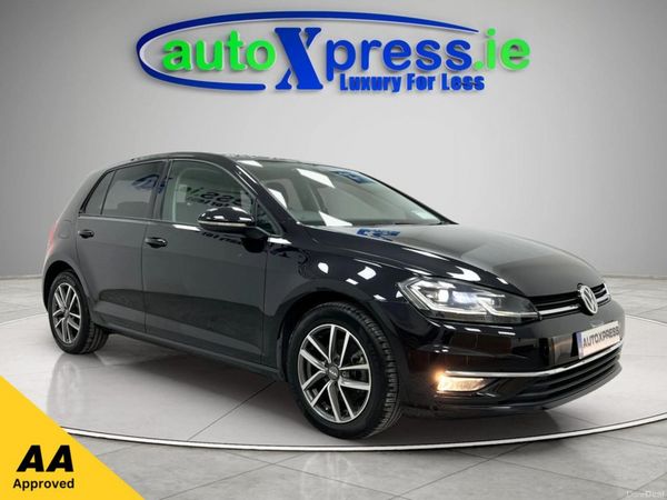 Volkswagen Golf Hatchback, Petrol, 2018, Black