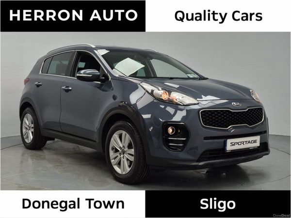 Kia Sportage SUV, Diesel, 2018, Blue