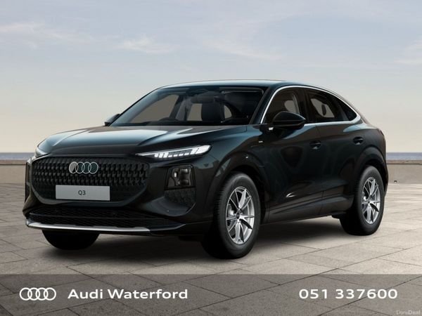Audi Q3 SUV, Petrol Plug-in Hybrid, 2026, Black