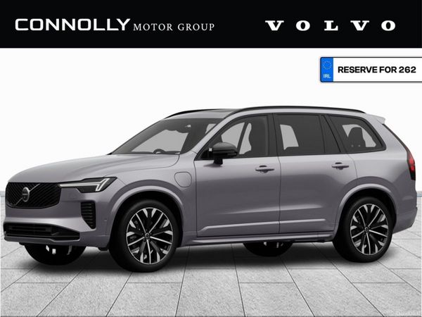 Volvo XC90 SUV, Petrol Plug-in Hybrid, 2026, Silver