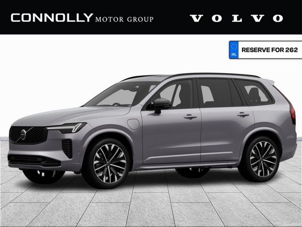 Volvo XC90 SUV, Petrol Plug-in Hybrid, 2026, Silver