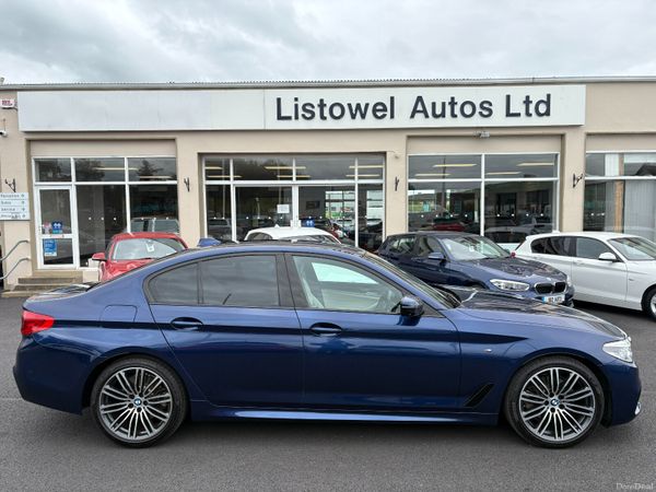 BMW 5-Series Saloon, Diesel, 2019, Blue