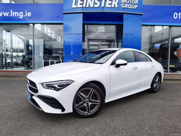 Mercedes-Benz CLA Coupe, Petrol Hybrid, 2023, White