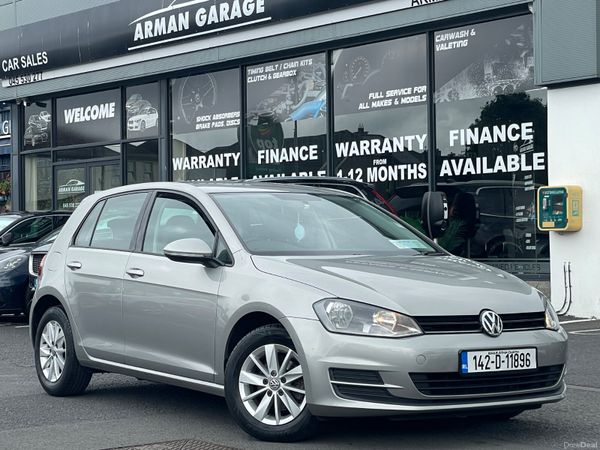 Volkswagen Golf Hatchback, Petrol, 2014, Silver