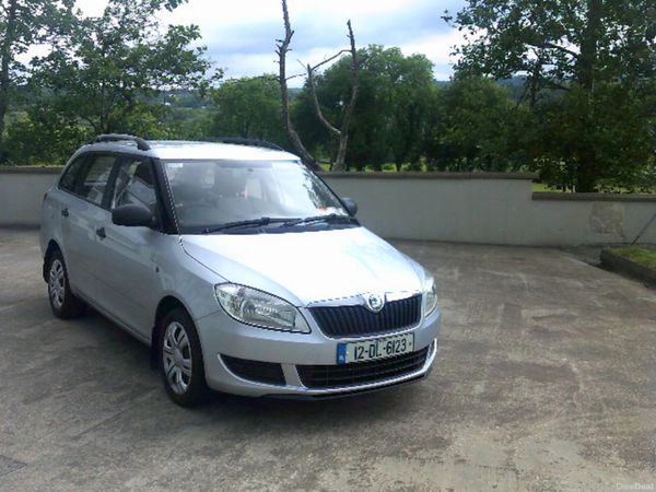 Skoda Fabia Estate, Diesel, 2012, Silver