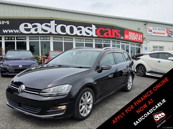 Volkswagen Golf Estate, Petrol, 2015, Black