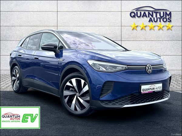 Volkswagen ID.4 SUV, Electric, 2021, Blue