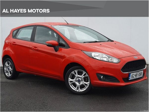 Ford Fiesta Hatchback, Petrol, 2016, Red