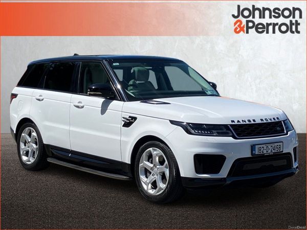Land Rover Range Rover Sport SUV, Petrol Plug-in Hybrid, 2018, White