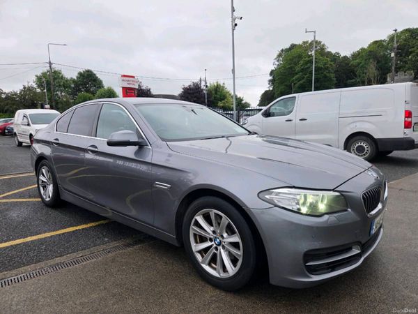 BMW 5-Series Saloon, Diesel, 2014, Grey