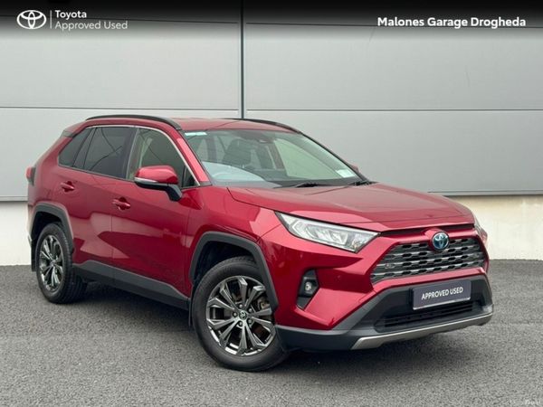 Toyota RAV4 SUV, Petrol Hybrid, 2024, Red
