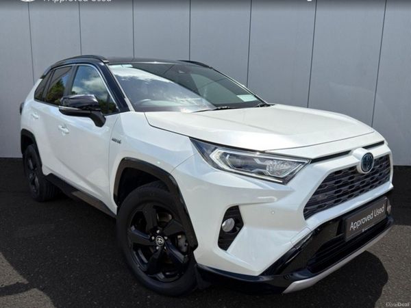 Toyota RAV4 SUV, Petrol Hybrid, 2020, White