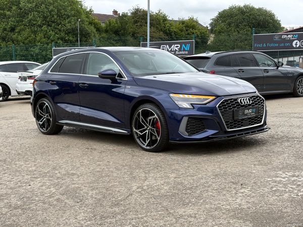 Audi A3 Hatchback, Petrol Hybrid, 2021, Blue