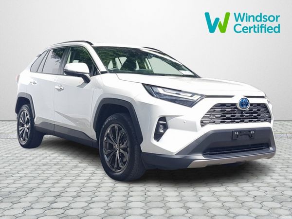 Toyota RAV4 SUV, Petrol Hybrid, 2023, White