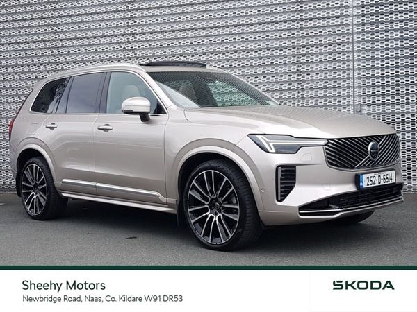 Volvo XC90 SUV, Petrol Plug-in Hybrid, 2025, Grey