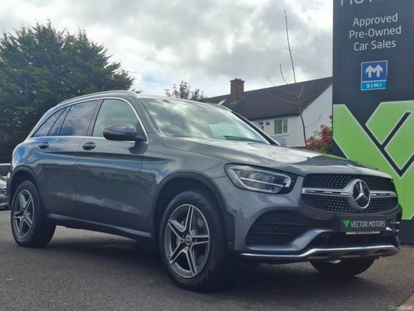 Mercedes-Benz GLC SUV, Petrol Plug-in Hybrid, 2022, Grey