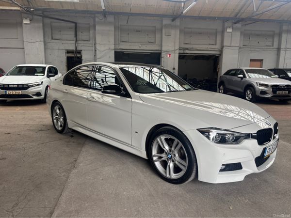 BMW 3-Series Saloon, Petrol Hybrid, 2017, White