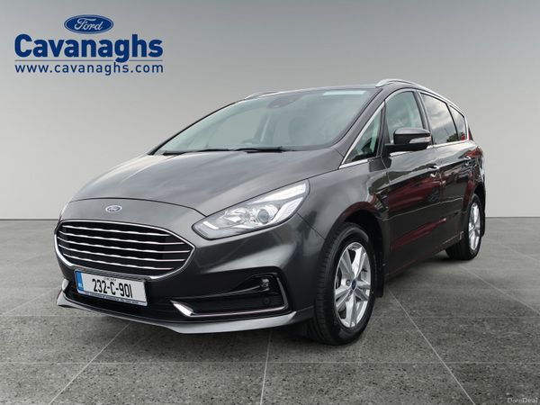Ford S-Max MPV, Petrol Hybrid, 2023, Grey