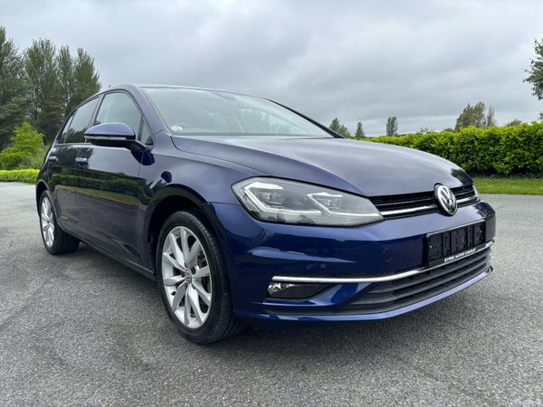 Volkswagen Golf Hatchback, Petrol, 2018, Blue