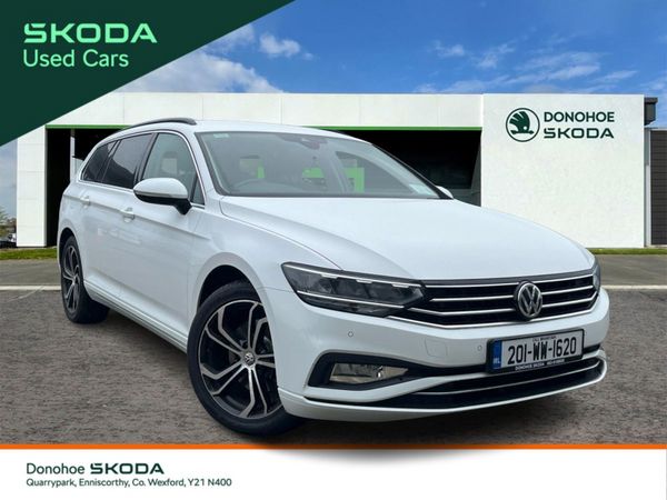 Volkswagen Passat Estate, Diesel, 2020, White