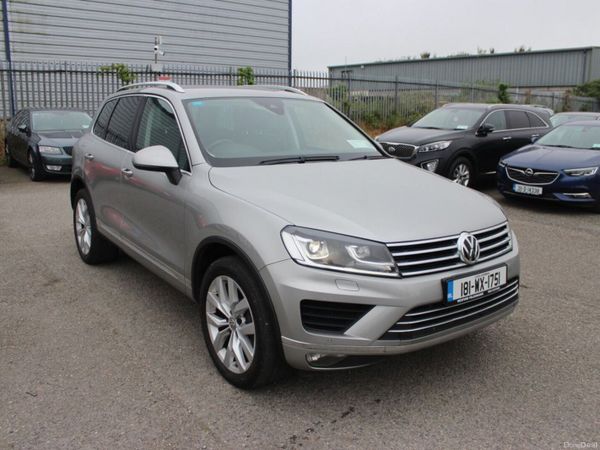 Volkswagen Touareg SUV, Diesel, 2018, Grey
