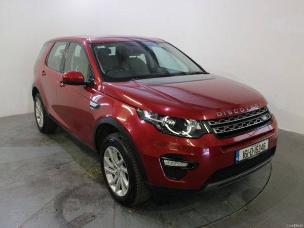 Land Rover Discovery Sport SUV, Diesel, 2016, Red